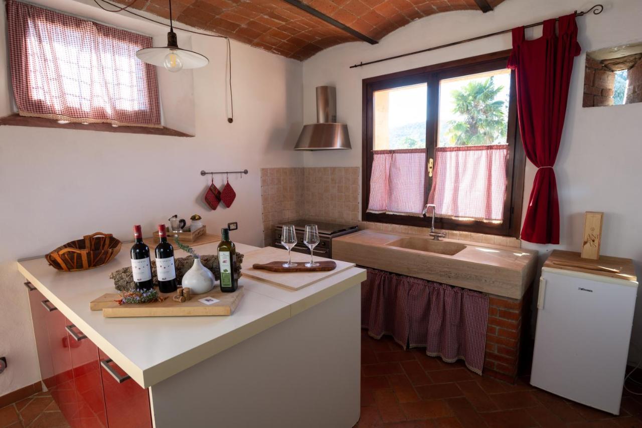 Agriturismo Colle Vento Suvereto Bagian luar foto